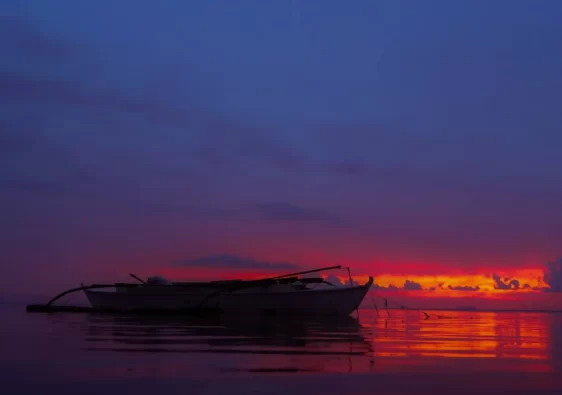 sunset in Siquijor Island Cebu