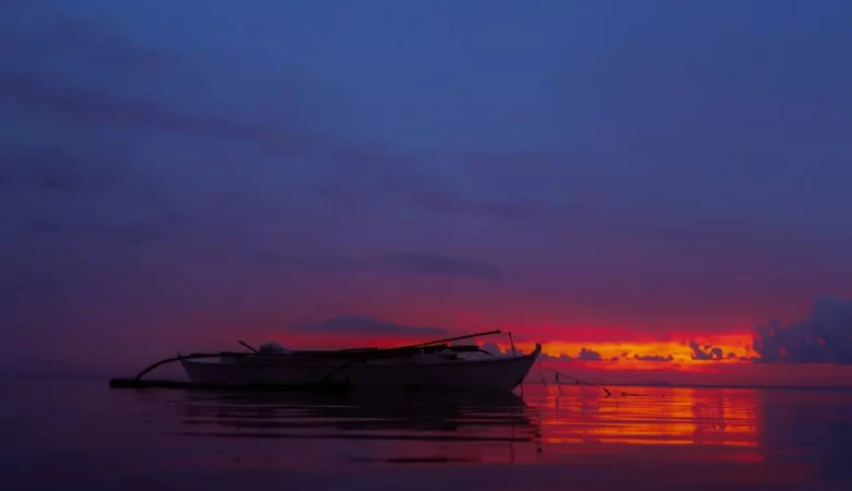 sunset in Siquijor Island Cebu