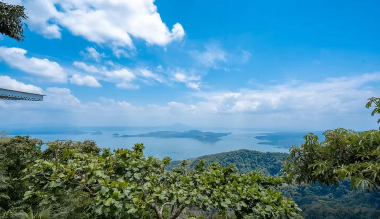Tagaytay view on Taal Volcano