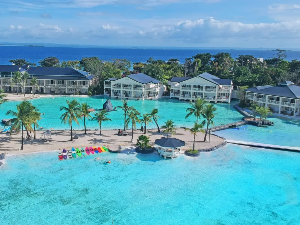 aerial view of Plantation Bay Resort & Spa