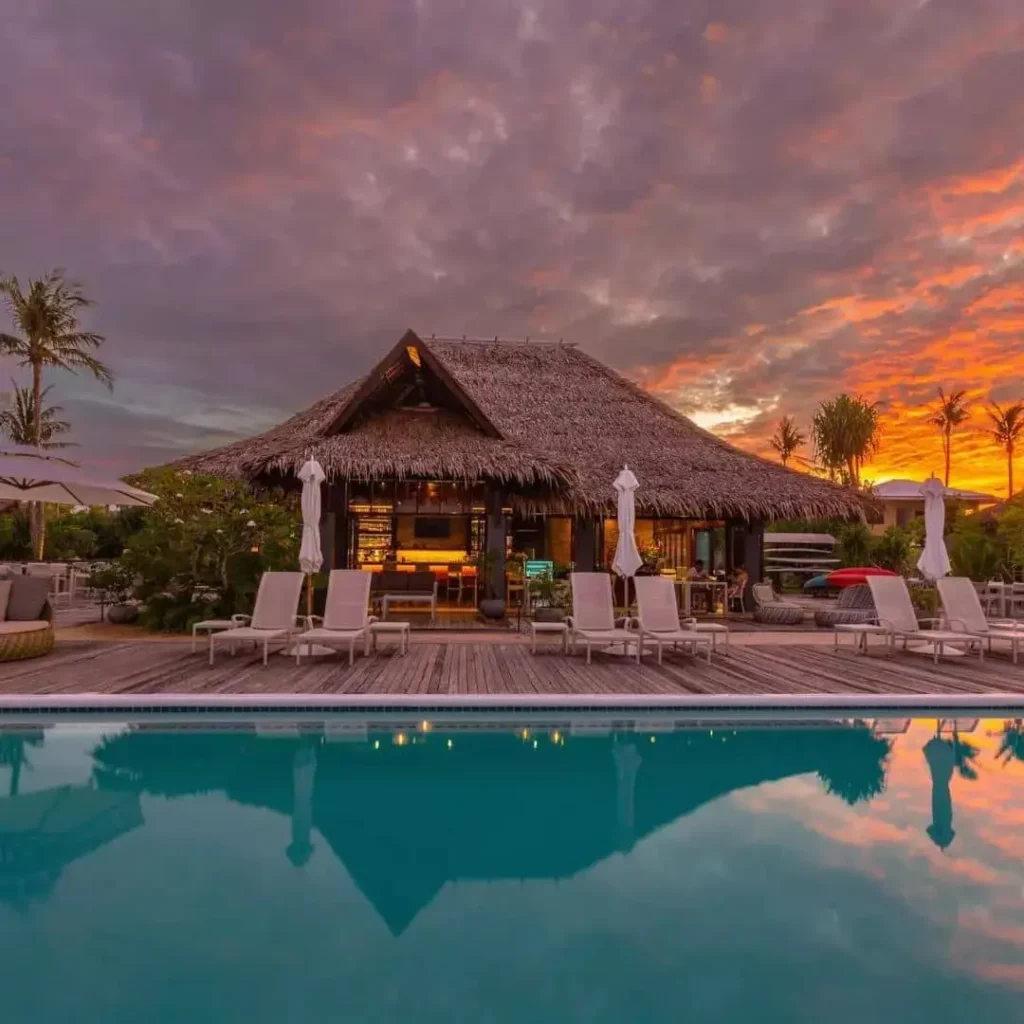 front view Isla Cabana Resort, Siargao Island