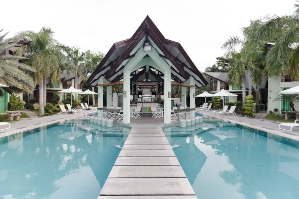 pool view of  Acuatico Beach Resort and Hotel Incorporated in Batangas