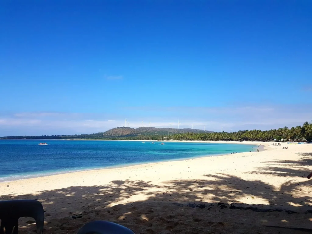 ocean view of Evangeline Beach Resort