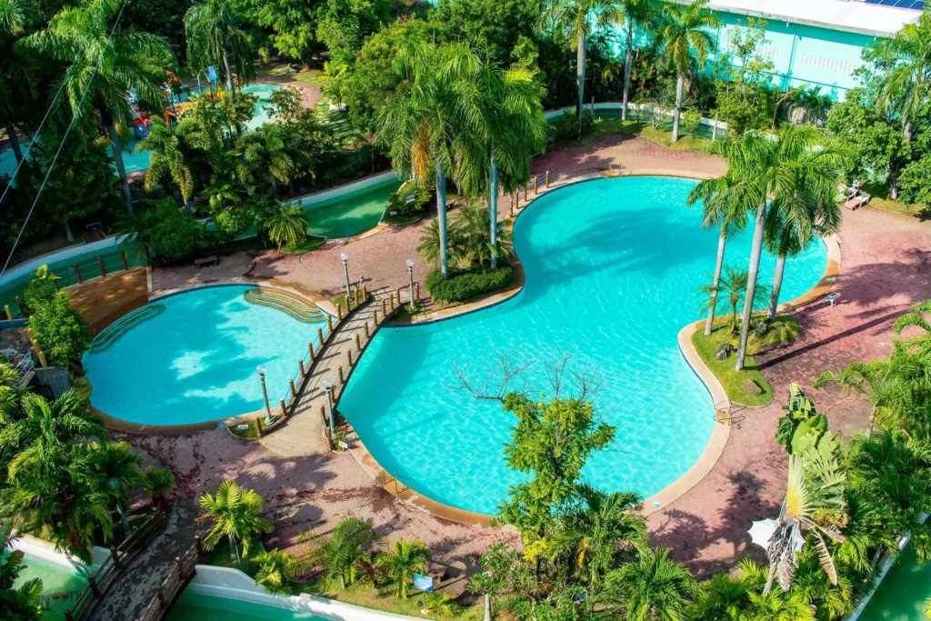 aerial view of Leisure Coast Resort - Dagupan City