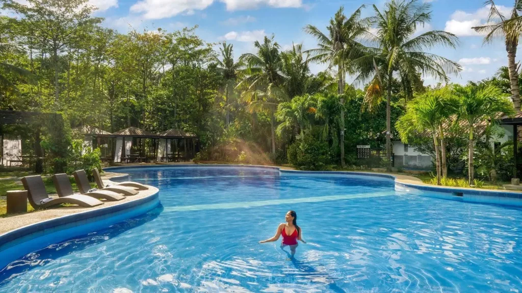 pool view of Hiraya Wellness Resort and Ecopark