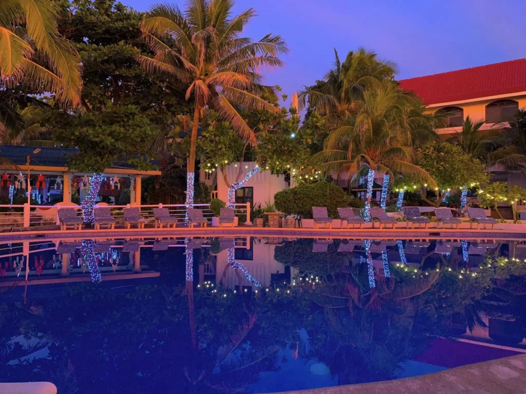 pool view of Treasures of Bolinao Beach Resort and Hotel in pangasinan