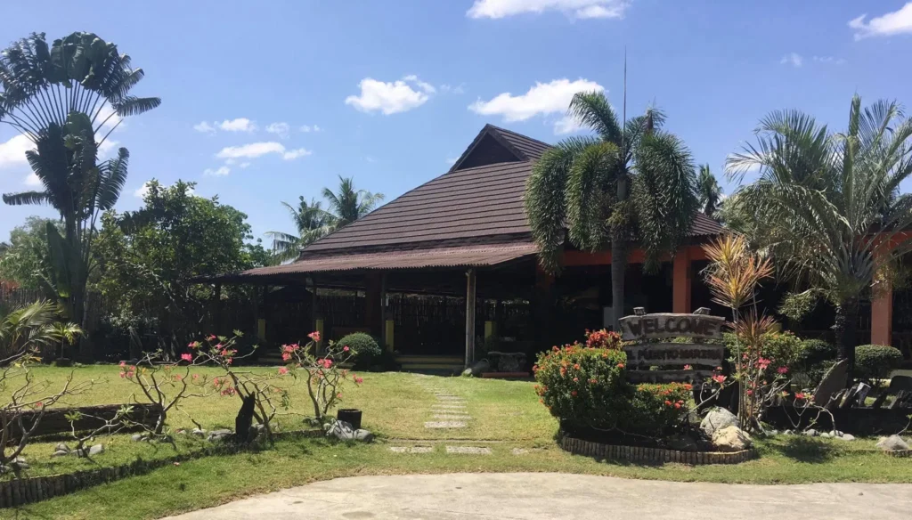 front view of El Puerto Marina Beach Resort in pangasinan