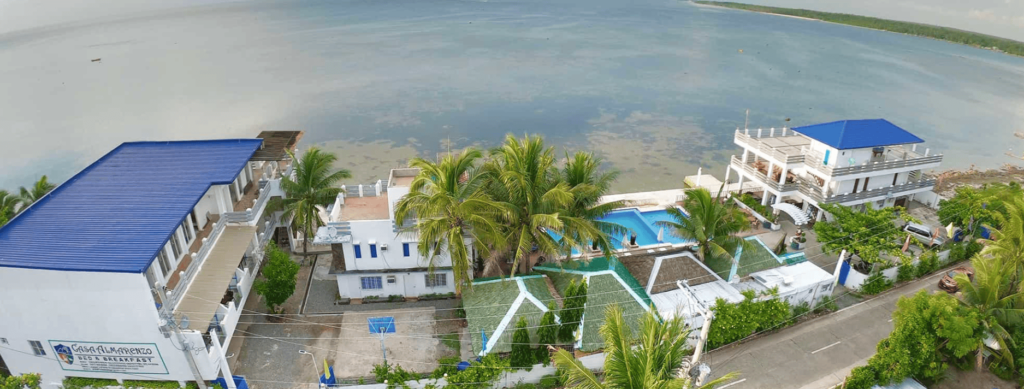 aerial view of Casa Almarenzo Bed & Breakfast
