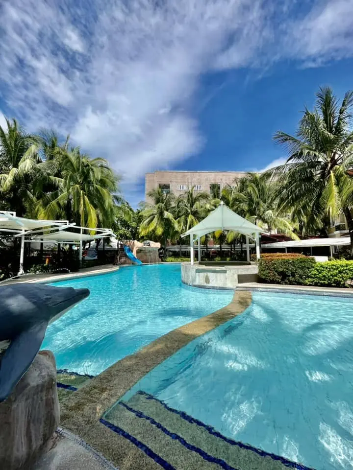 pool view of The Villas - Moonbay Marina in Subic Beach Resort