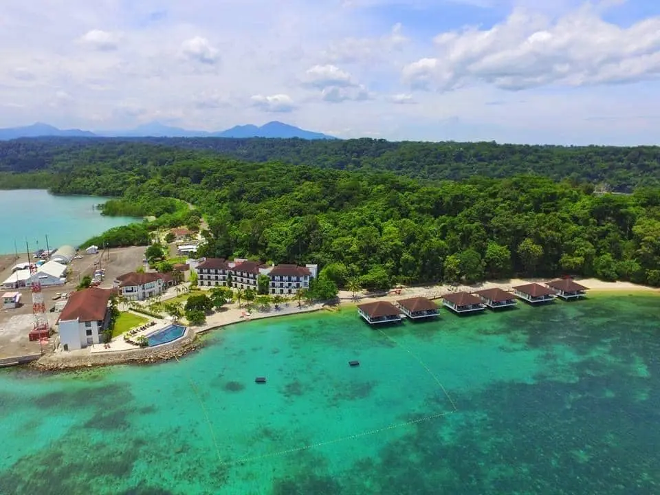 aerial view of Kamana Sanctuary, Subic Bay Beach Resort