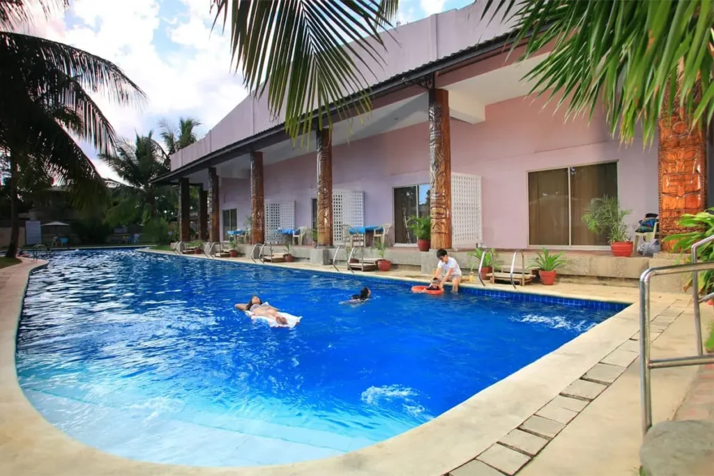 pool view of Wild Orchid Beach Resort in Olongapo