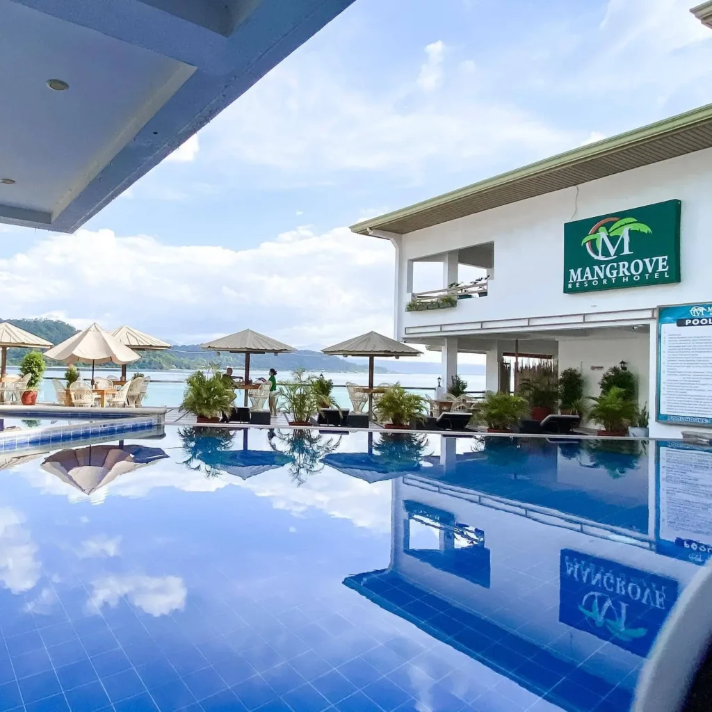 pool view of Mangrove Resort Subic