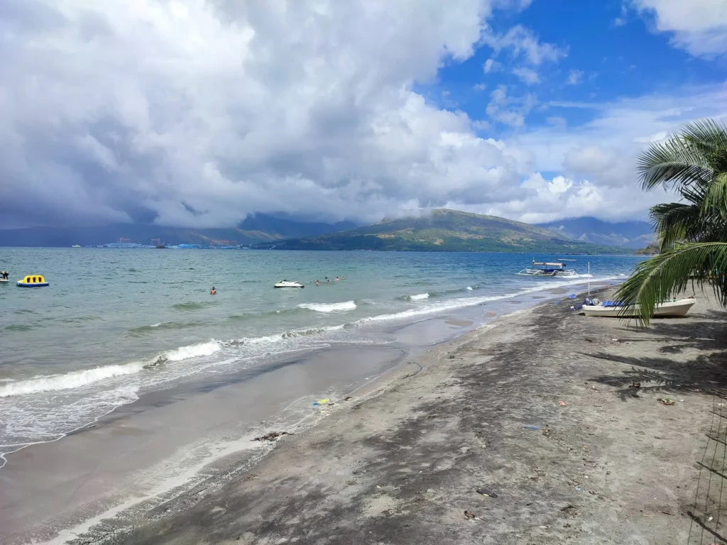 beach view of Blue Rock Resort in Olongapo