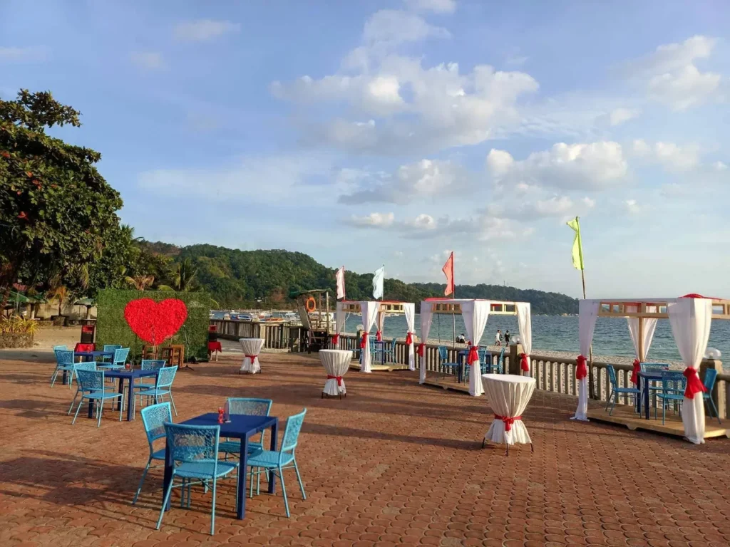 beach view of By the Sea Resort Hotel in Olongapo